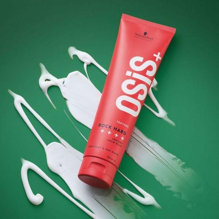 Image du produit Schwarzkopf Gel coiffant fixation extra-forte Osis+ Rock Hard 150 ml (Gel coiffant, 150 ml)