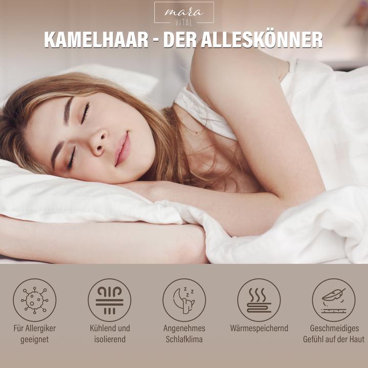 Produktbild Mara Vital Kamelhaardecke (200 x 200 cm)