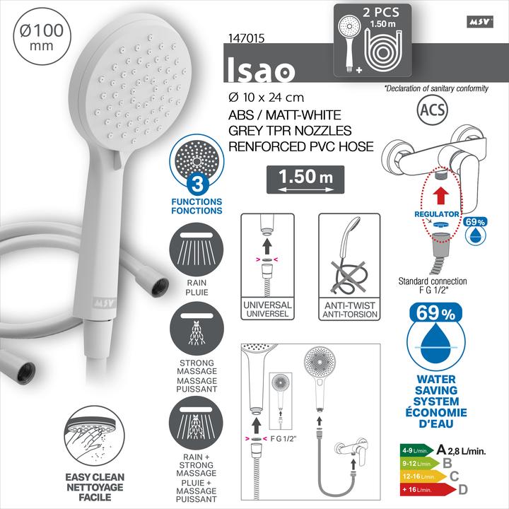 Image du produit MSV Set De Douche