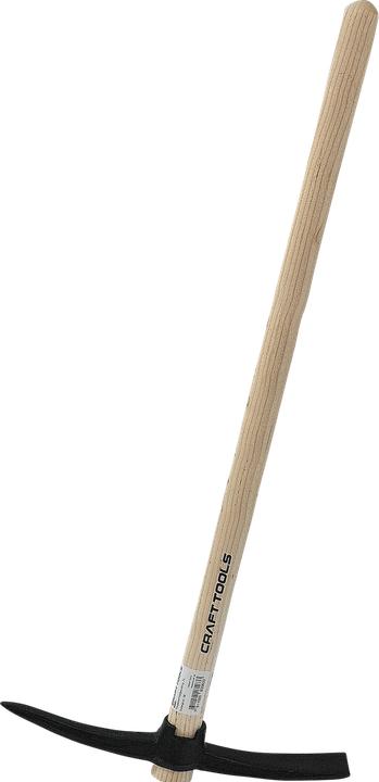 Actual product image Craft Tools Pioche avec manche 2.0 kg