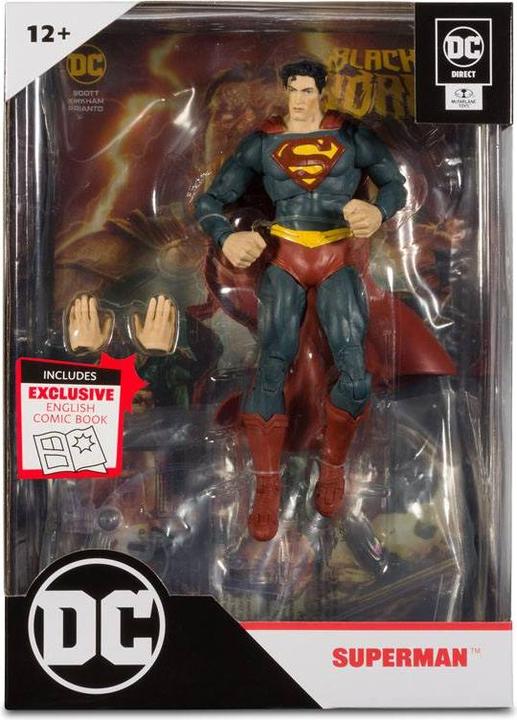 Actual product image McFarlane AF DC Comics Page Punch Superman 17cm