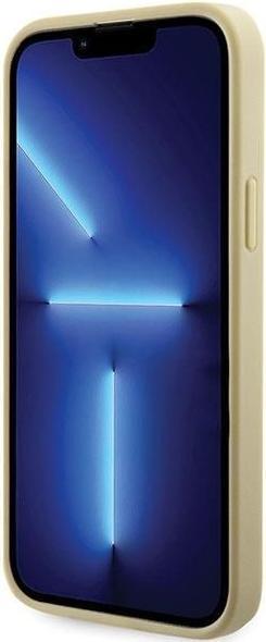 Actual product image Guess GUHCP14MHDGTPD iPhone 14 Plus 6.7" złoty/gold hardcase Rhinestone Triangle (Apple iPhone 14 Plus)