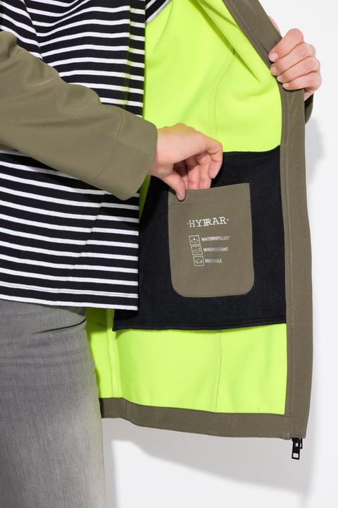 Produktbild Ulla Popken HYPRAR Long-Softshelljacke, wasserabweisend, A-Linie (42, 44)