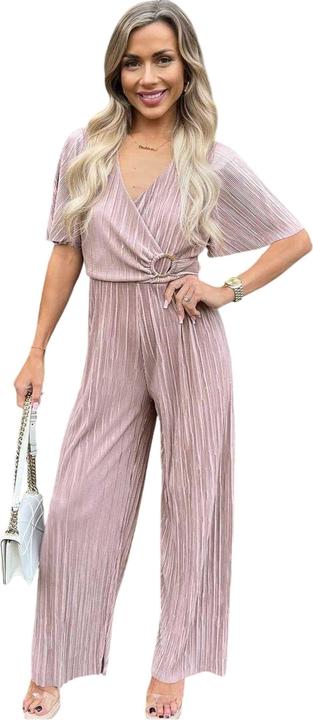 Produktbild Ax Paris Jumpsuit Plissee FlatterÄrmel (34)