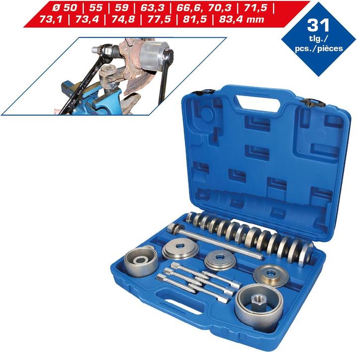 Actual product image Brilliant Tools Wheel bearing tool set