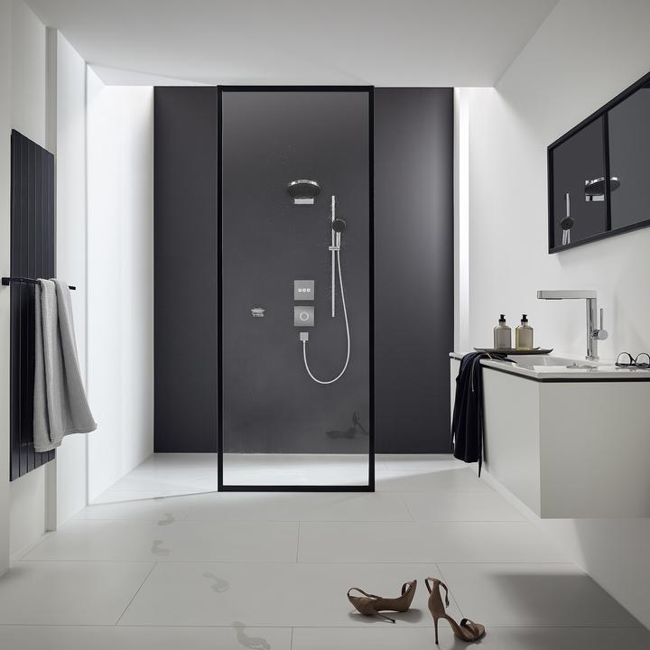 Actual product image hansgrohe Pulsify Select S shower set 105 3 spray types Relaxation with shower rail 90 cm
