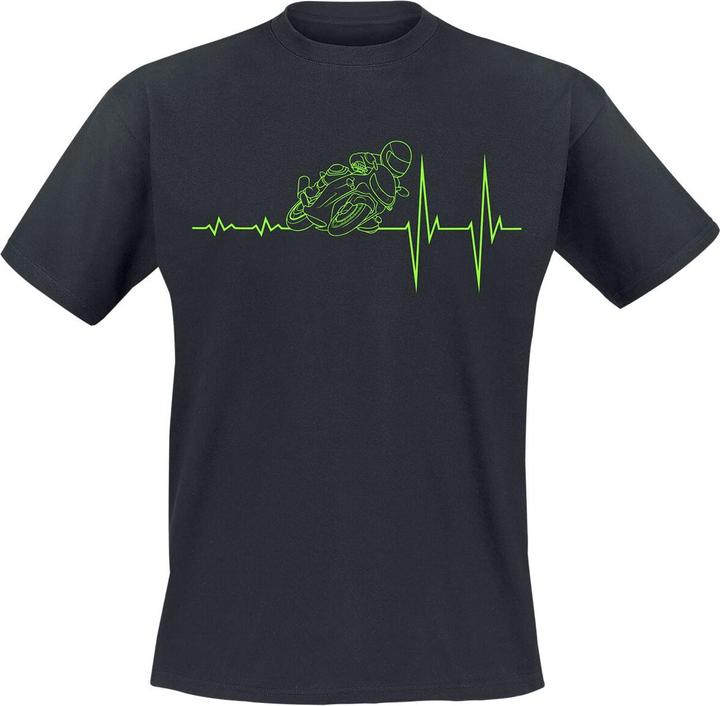 Produktbild Gaming-Sprüche EKG - Motorrad (M)