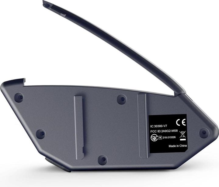 Actual product image PNI Mesh Motorcycle Intercom for Helmets, 20 Users, IP67 Waterproof, Bluetooth 5.1, 8-Hour Battery