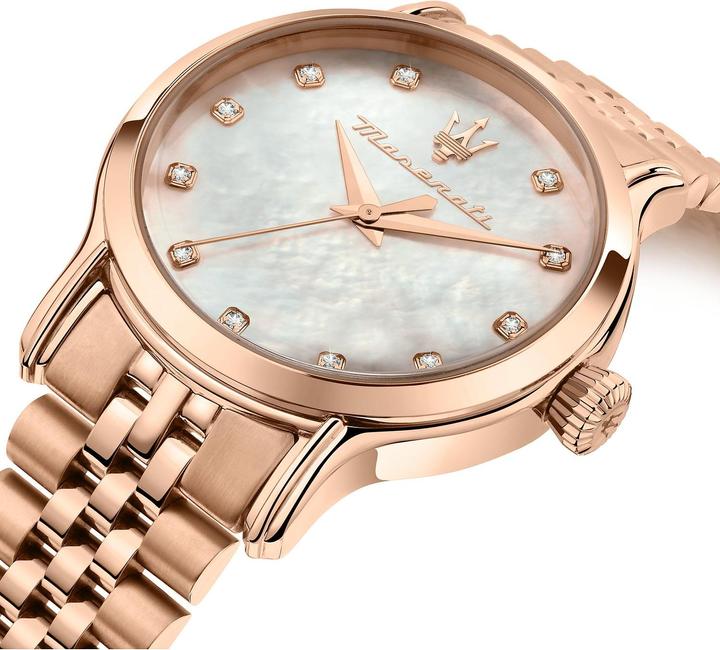 Immagine prodotto Maserati R8853118517 Orologio da donna Epoca 34mm 10ATM (Orologio da polso analogico, 34 mm)