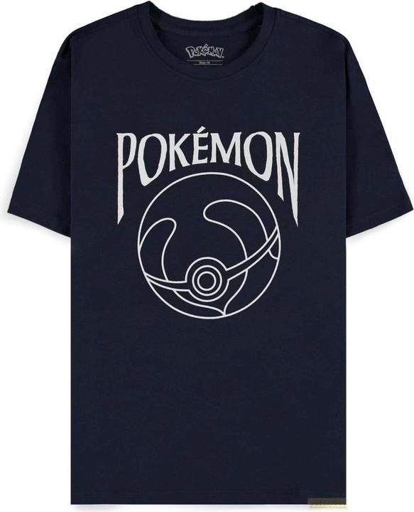 Immagine prodotto Difuzed Pokémon - Navy Heal Ball Short Sleeved T-shirt - 2XL (XXL)