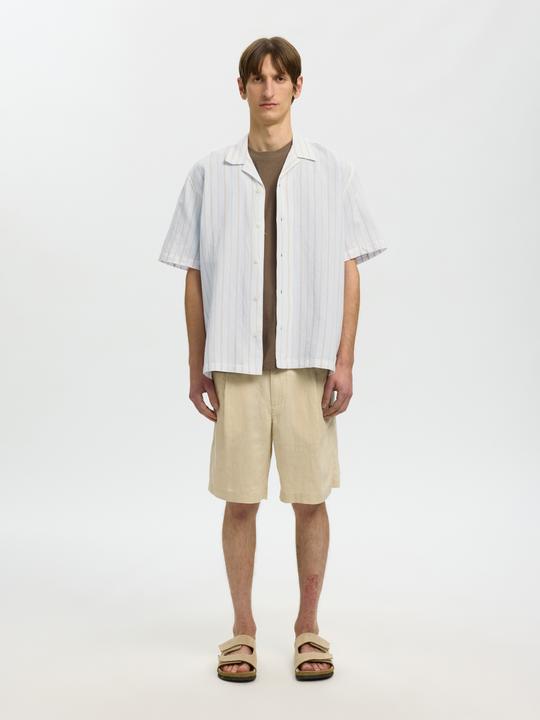 Actual product image Selected Leinenmix Kurzarmhemd (S)