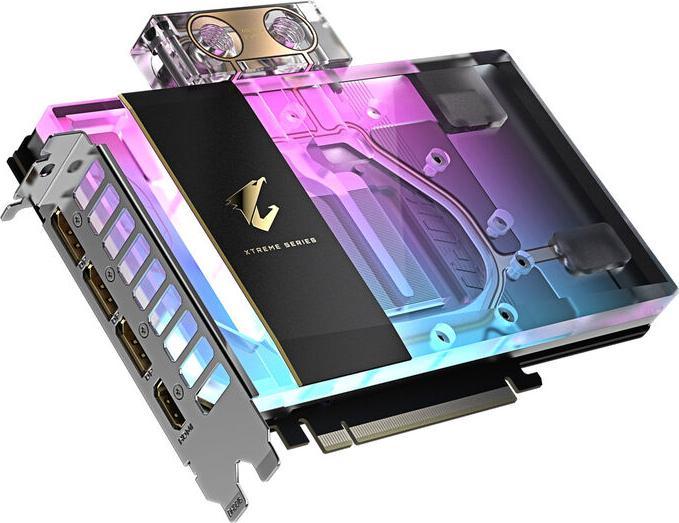 Actual product image Gigabyte AORUS GeForce RTX 5080 XTREME WATERFORCE WB 16G (16 GB)