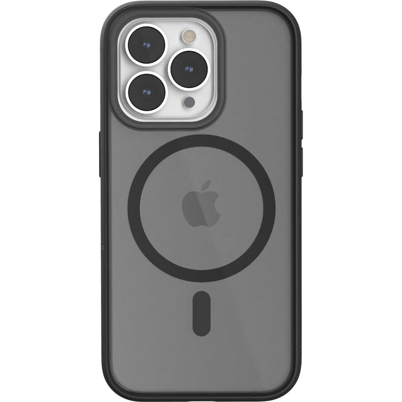 Woodcessories Clear Case Magsafe (Apple iPhone 14 Pro Max), Smartphone Hülle, Schwarz