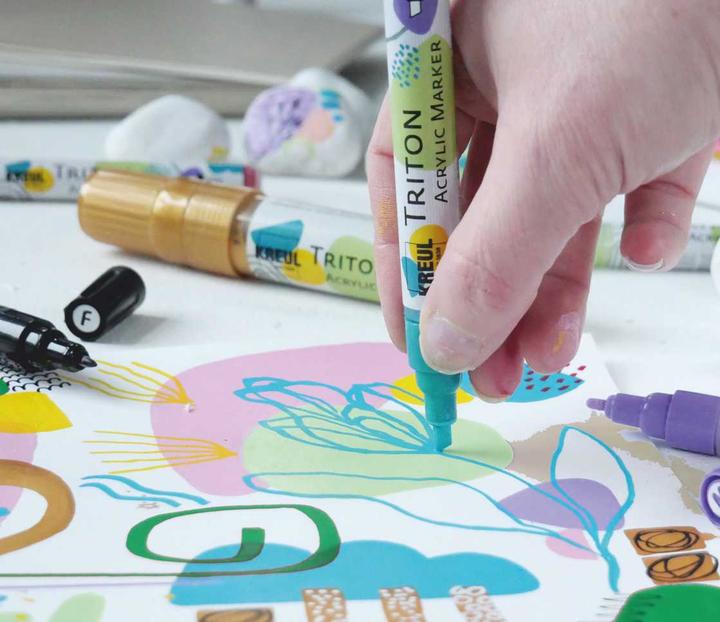 Image du produit Kreul Marqueur peinture acrylique Triton