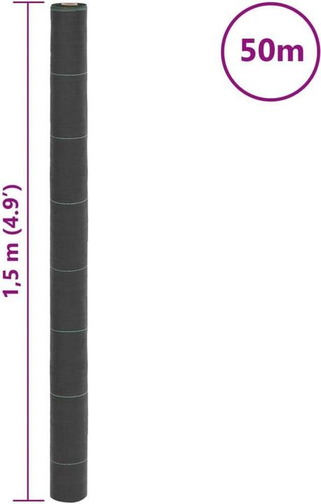 Produktbild vidaXL Unkrautvlies