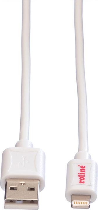 Produktbild Roline Lightning-Kabel (1 m, USB 2.0)