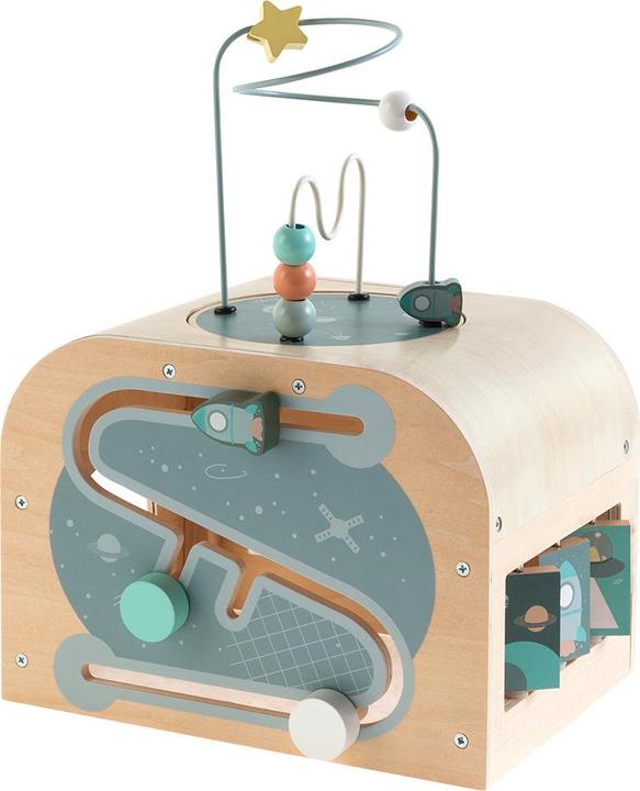 Howa Cubo motorio "spaziale" in legno