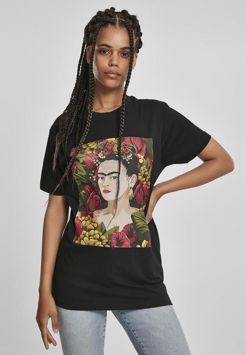 Produktbild Merchcode Ladies Frida Kahlo Portrait Tee (S)