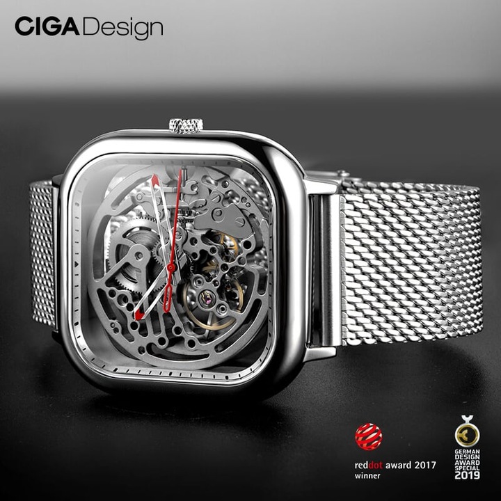 Image du produit Xiaomi CIGA Design Automatic Mechanical Watch - FULL HOLLOW (EN) (Chronomètre)