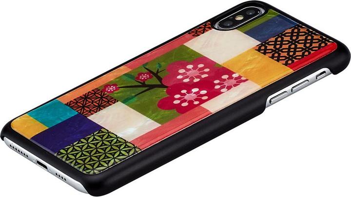 Actual product image Ikins SmartPhone case iPhone XS Max cherry blossom black (Apple iPhone XS Max)