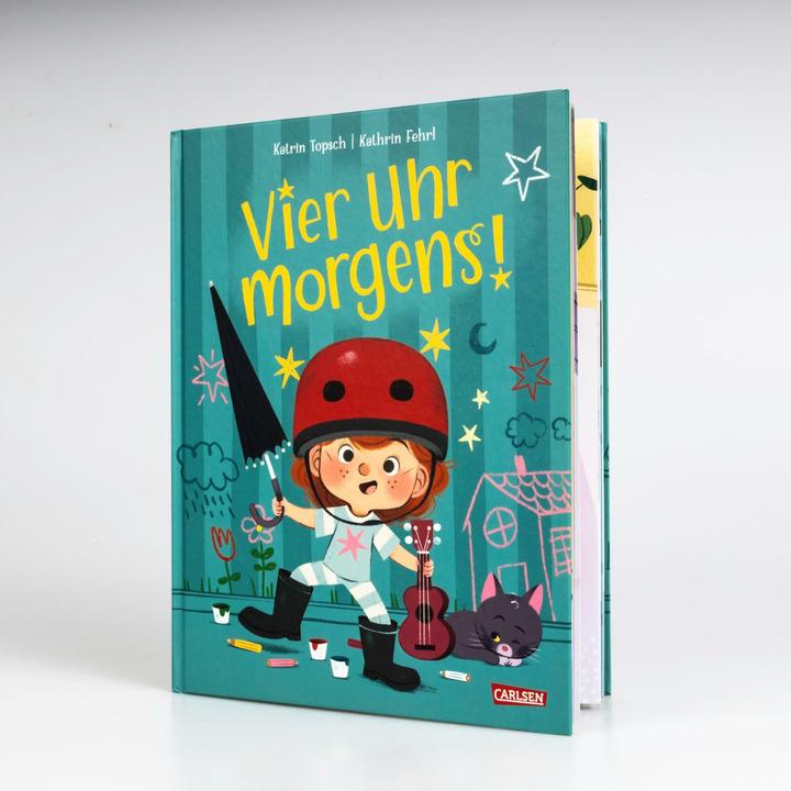 Actual product image Vier Uhr morgens! (Katrin Topsch, German)