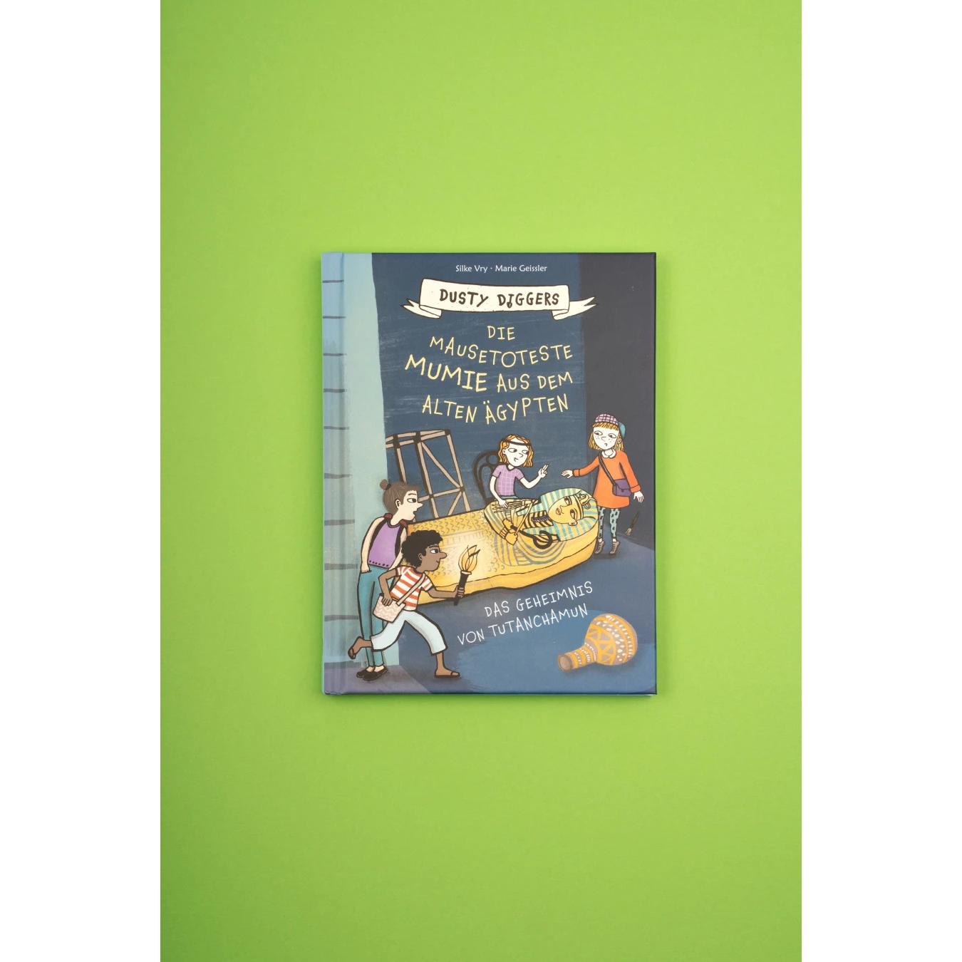 Thumbnail - Die mausetoteste Mumie aus dem Alten Ägypten, Kinderbücher von Silke Vry, Marie Geissler