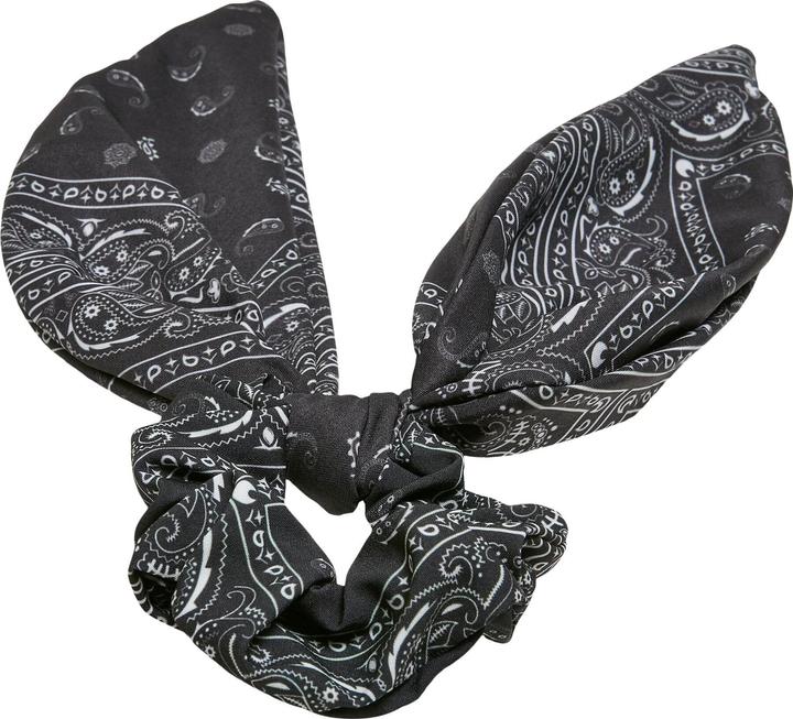 Produktbild Urban Classics Bandana Print Scrunchies With XXL Bow 2-Pack