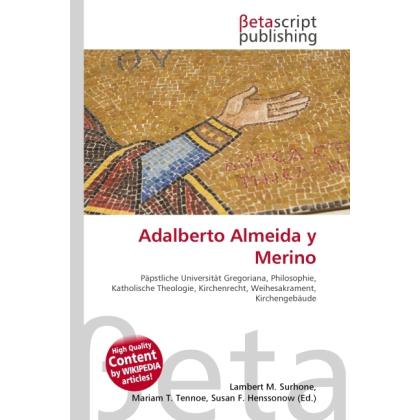 Adalberto Almeida y Merino, Sachbücher