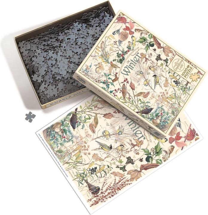Actual product image Cobble Hill Country Diary - Winter (1000 pieces)