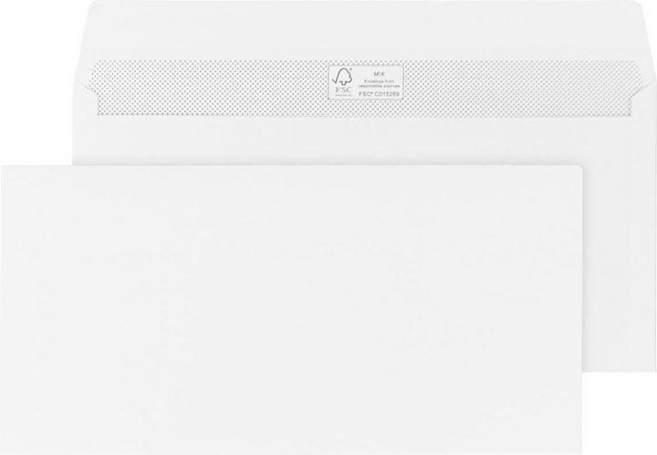 Actual product image Mailmedia Envelope DL 100g without window (110 x 220 mm, 500x)