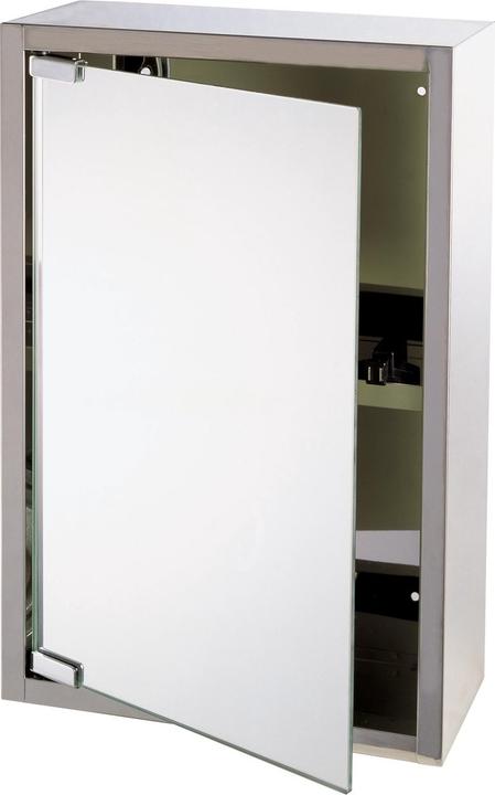 Produktbild Differnz Look Spiegelkast - 51 x 38 x 18 cm - RVS (51 x 18 x 38 cm)