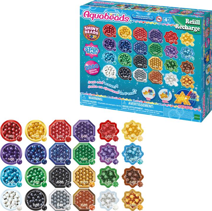 Produktbild Aquabeads Perlmuttperlen