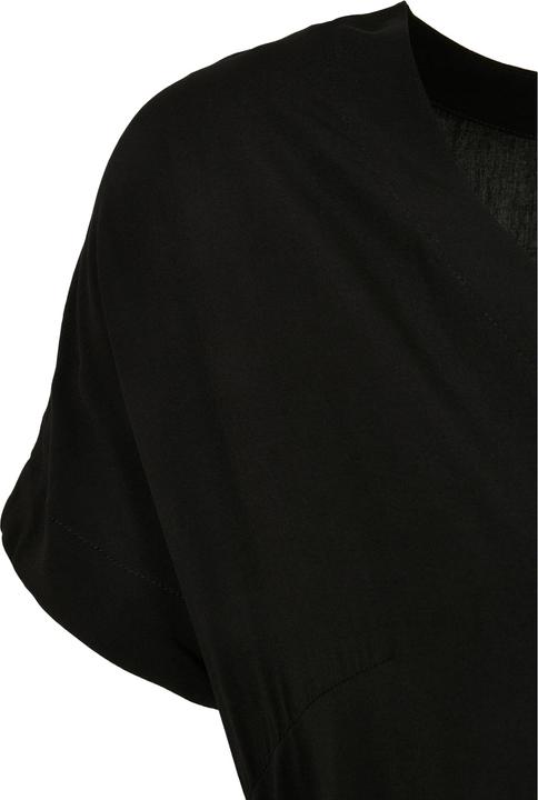 Actual product image Urban Classics Ladies Short Viscose Belt Jumpsuit (XL)