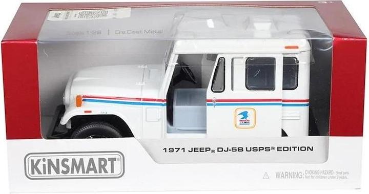Daff Jeep DJ-5B 1971 USPS weiss 1:26
