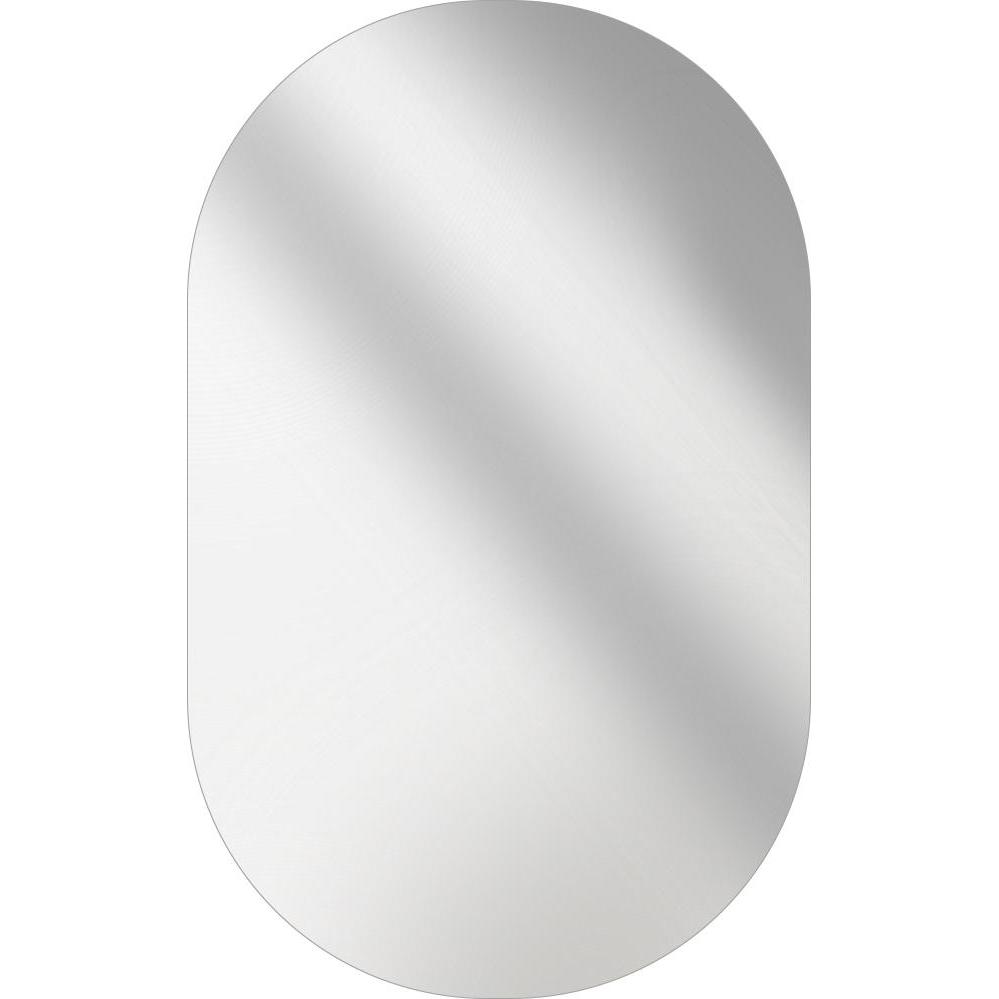 Thumbnail - Emke, Spiegelschrank, Badspiegel Oval 40*70cm, HD Wandspiegel für Badezimmer/Flur, Vertikal/Horizontal