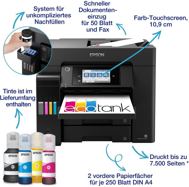 Productafbeelding Epson EcoTank ET-5850 (Inktreservoir, Kleur)