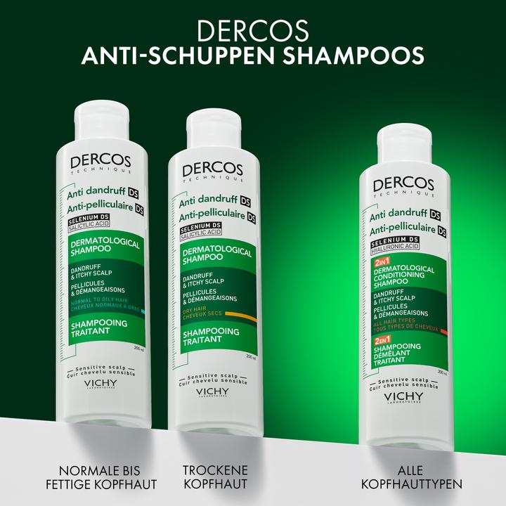 Actual product image Vichy Dercos 2in1 Anti-Dandruff (Liquid shampoo, 390 ml)