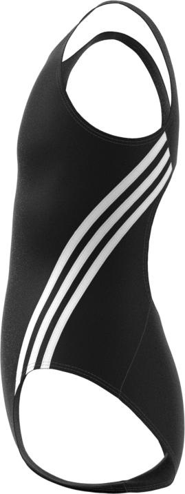 Produktbild adidas 3-Stripes, Badeanzug, Schwarz-Weiss, 910A, Mädchen (140)