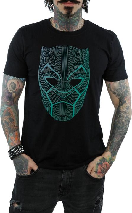 Produktbild Black Panther Tribal Maske TShirt (M)
