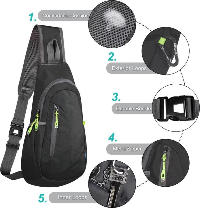 Produktbild Only-Bags.Store Elegante Umhängetasche mit 2 abnehmbaren breiten Schulterriemen und Kette Handytasche