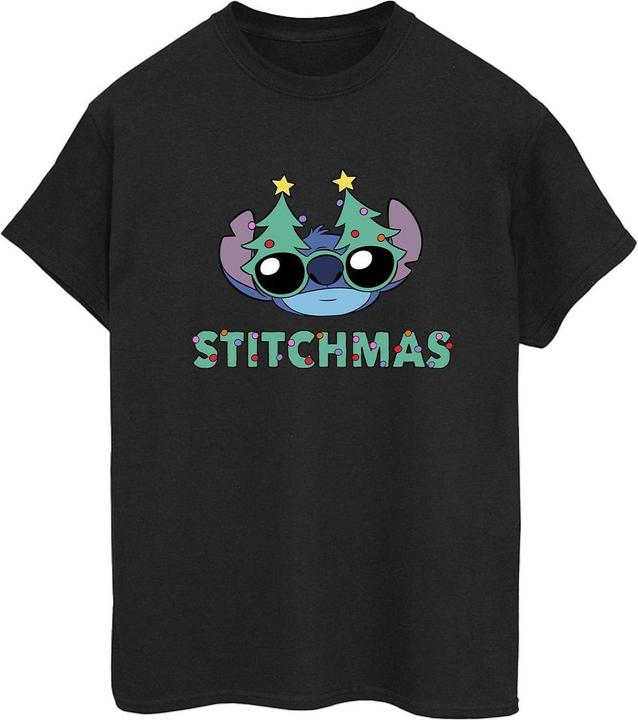 Produktbild Disney Lilo & Stitch Stitchmas Glasses TShirt (M)