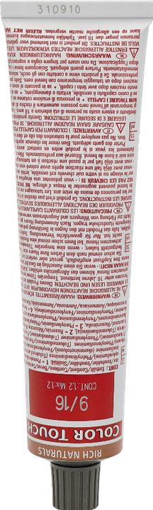 Image du produit Wella Colour Touch Rich Naturals (9/16 blond clair cendré-violet clair)