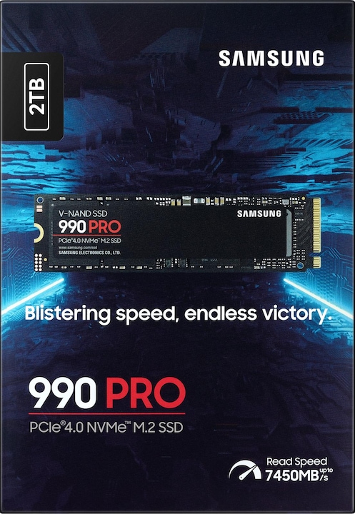 Productafbeelding Samsung NVMe™ SSD 990 Pro 2TB (2000 GB, M.2 2280)