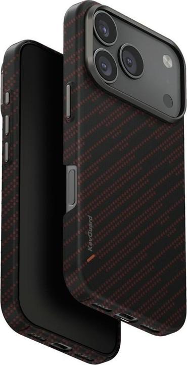 Produktbild Uniq Case Keva EDGE for iPhone 17 Pro Magclick Charging orange (Apple iPhone 17 Pro)