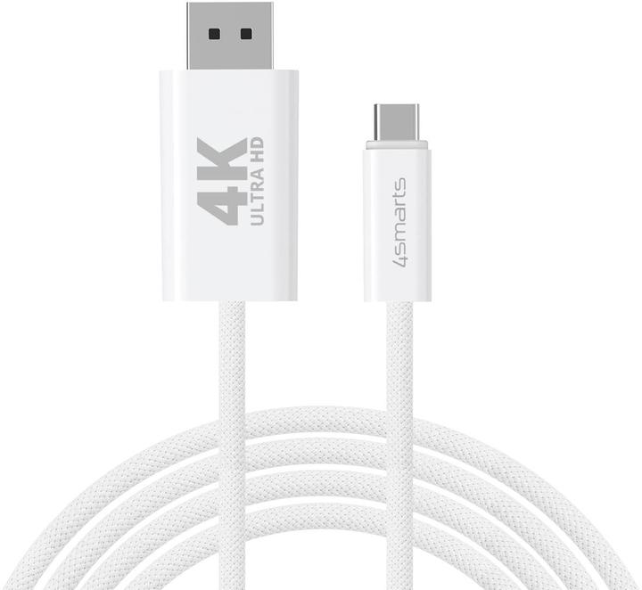 Produktbild 4smarts USB C – DisplayPort (2 m, USB Typ C, DisplayPort)