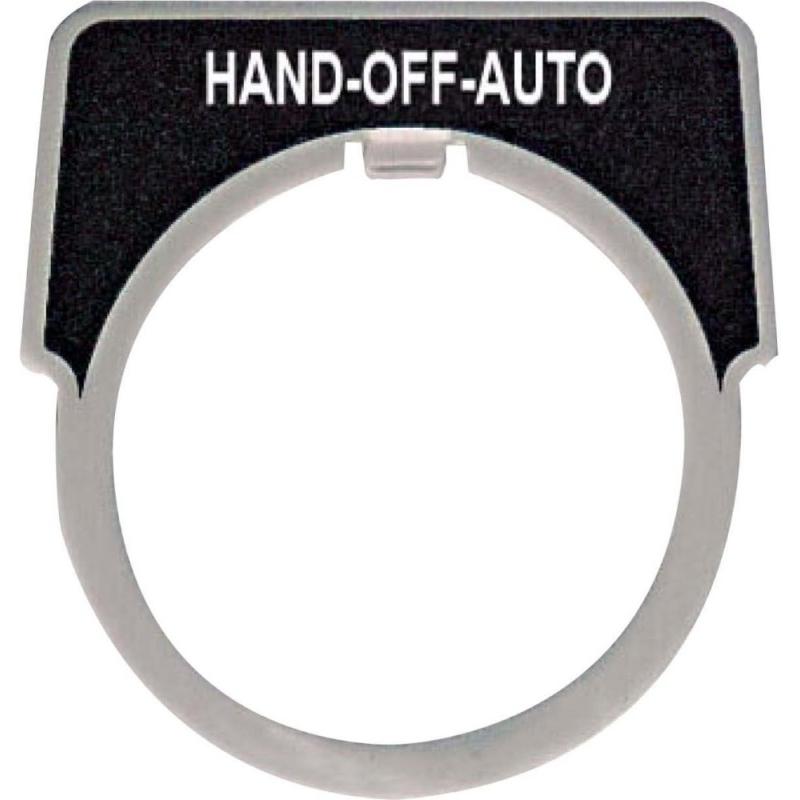 Schneider Electric Piastra di etichettatura bw rettangolare HAND AUTO 9001KN260, Accessori per armadio rack, Nero