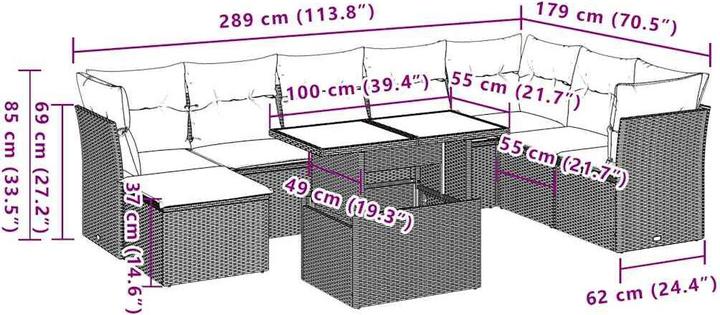 Produktbild vidaXL Callen