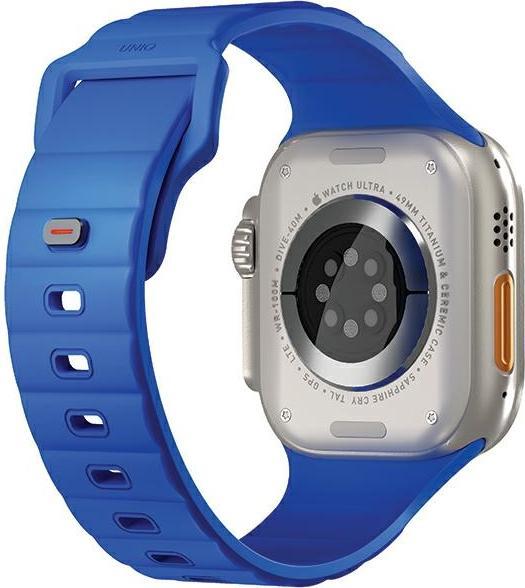 Produktbild Uniq pasek Stride Apple Watch Series 1/2/3/4/5/6/7/8/9/SE/SE2/Ultra/Ultra 2 42/44/45/49mm FKM Rubber (49 mm, 44 mm, 42 mm, 45 mm, Kunststoff)