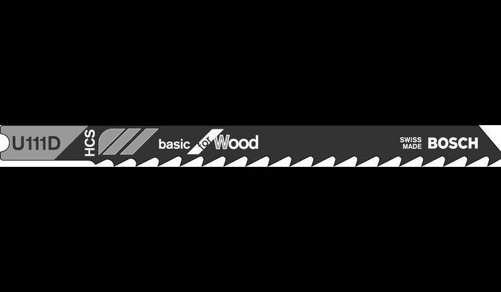 Produktbild Bosch Zubehör Stichsägeblatt HCS, U 111 D Basic for Wood