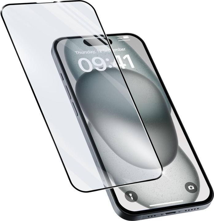Immagine prodotto Cellularline Glass Caps iph 15+/15 Pro M Vetro protettivo trasparente per iPhone 15+ e 15 Pro Max (1 pz., Apple iPhone 15 Plus, Apple iPhone 15 Pro Max)
